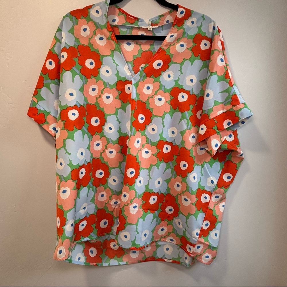 Floral Print Blouse